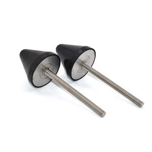 Precio de fábrica, buena calidad, soporte de aislador antivibración, pies de amortiguación de goma cónicos - Product Image 3