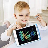 Tablette de dessin réutilisable LCD 10 pouces pour enfants écran rafale de couleur avec bouton d'effacement jouet éducatif de Table d'écriture pour tout-petits