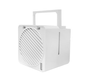 مروحة تكييف هواء محمولة تعمل بالبطارية، بلاستيكية، 3 سرعات، تحكم باللمس، قابلة لإعادة الشحن، مبرد هواء منزلي صغير بتبريد مائي - Product Image 5