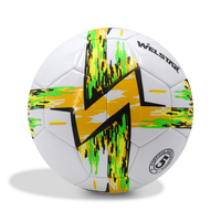 Ballon de football de taille officielle 5, léger, cousu à la machine, en PVC durable, professionnel, pour l'entraînement des jeunes, les sports d'équipe, les compétitions