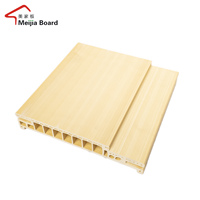Plafond extérieur léger en composite bois-plastique pour les constructeurs, design personnalisé