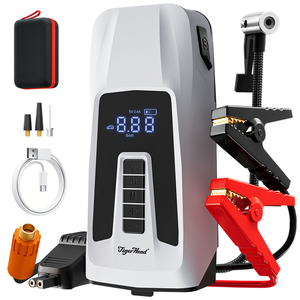 Arrancador de Coches TH-JT-100 de Fábrica OEM ODM con Batería de 12000mAh y Compresor de Aire para Neumáticos, Potenciador de Batería de 1800A para Motores de Gasolina de 7.0L y 3.0L - Product Image 2