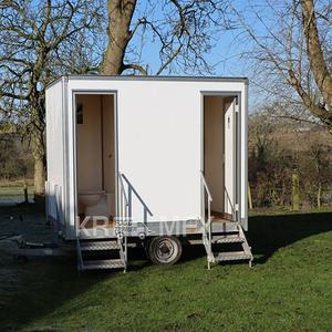 Remorque de toilettes portables au design écologique pour le camping, les bureaux, les immeubles et les appartements - Construction durable en acier galvanisé - Product Image 6