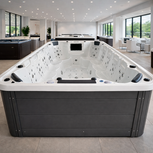 High End Jacuzzier Spa Outdoor 12 Personas Lujo Venta caliente Bajo costo Garden Spa Tubos Precios - Product Image 2