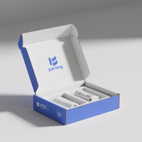 Boîtes d'emballage pliables en carton pour cadeaux, boîtes d'expédition, boîtes en carton ondulé pour vêtements avec logo unique