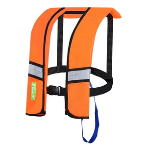 Marine Oxford Fabric Automatic Inflatable Swimming Fishing Survival Life Adult Vest Water Sport <b>Yacht</b> Boat Accessories Oxford Fa - Product Image 4