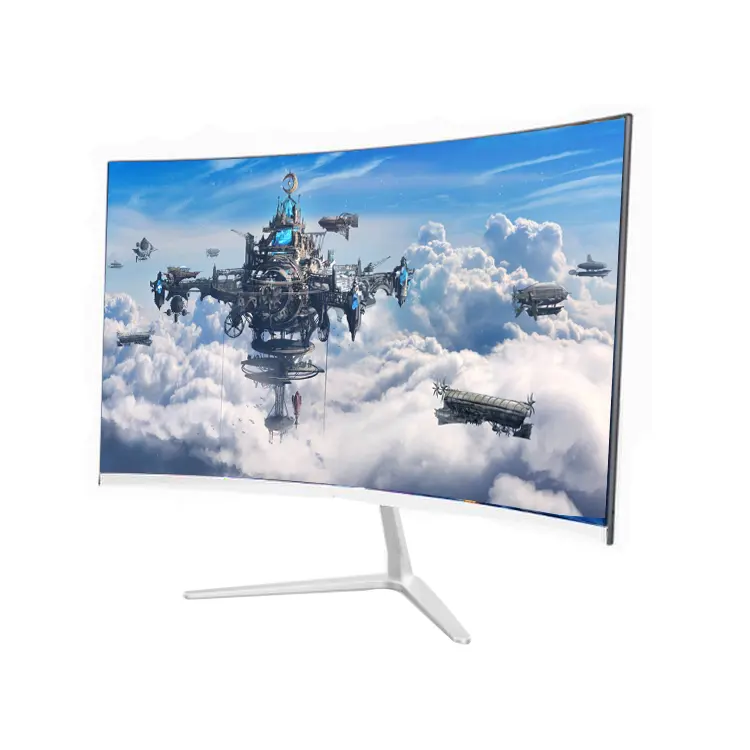 Màn Hình Máy Tính Cong 24 Inch, Màn Hình Cpu Máy Tính Để Bàn Màn Hình Led Thông Minh Viền Hẹp