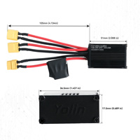 Contrôleur égaliseur intelligent actif double batterie Yolin 48V 20A/30A, convertisseur de décharge, équilibreur pour batterie lithium Vélo Électrique