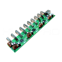 HytePro DH10 Tipo B, Hub USB 3.0 de 10 Puertos con Alimentación, PCBA para Oficina y Dispositivos Médicos