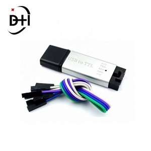 Aluminum Shell CP2102 <b>USB</b> <b>2.0</b> To TTL UART Module 5Pin Serial Converter STC Replace FT232 Module Support 5V 3.3V - Product Image 5