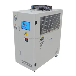 Small Type 3HP 9.2KW Air Cooled Mini Water Chiller With Water Pump And Water Tank