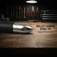 Flèches hybrides en fibre de carbone 31,5 pouces 4,2 mm pour tir à l'arc recurve sur cible