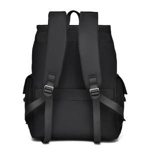 Mochila Ligera de Gran Capacidad para Hombre, Informal, para Viajes de Negocios, para Portátil, Material de PU, para Viajeros - Product Image 1