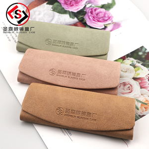 <span class=keywords><strong>Estuche</strong></span> de exhibición <span class=keywords><strong>para</strong></span> gafas de miopía, cuadrado, clásico, de piel sintética de buena calidad, con material rígido. - Product Image 2