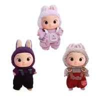 Ensemble de vêtements pour poupée de 17 cm, première et deuxième génération, émaillés, boîte mystère, vêtements suspendus, peluche, accessoires vestimentaires