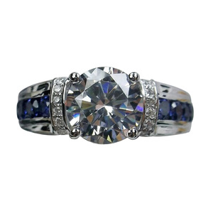 Anello Geometrico Unisex Elegante Stile Coppia alla Moda Gioiello per Uso Quotidiano e Feste Regalo - Product Image 5