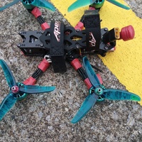 Moteur Brushless BLDC Outrunner Flashhobby 1900KV 4S K2207.5 Haute Puissance & Couple pour Drone de Course FPV Quadricoptère Avion