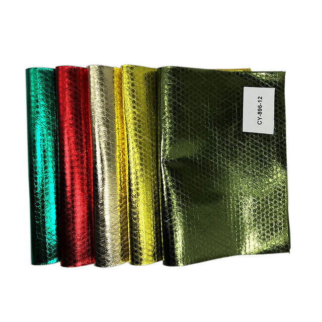 Holographic Silver Leather Fabric Glitter Fabric Pu Leather Fabric for Bag Sofa Furniture
