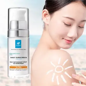Free sample Facial Sunscreen Anti UVA/UVB Spf 50 PA+++ Skin Whitening Sun Protection Serum Sunblock Moisturizing Sunscreen