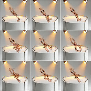 <span class=keywords><strong>Bracelet</strong></span> en argent pur 925 - Pendentif rose exquis miniature <span class=keywords><strong>avec</strong></span> breloques lettres (26 lettres) - <span class=keywords><strong>Bracelet</strong></span> à breloques DIY - Product Image 5