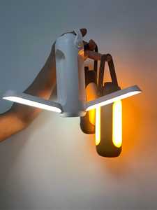 Portable Foldable Camping Light USB Rechargeable Outdoor <b>Lamp</b> With Three Lighting Modes Bright Waterproof Camping Lantern - Product Image 3