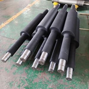 بكرات مطاط سيليكون بلاستيكية للتصفيح مصنوعة خصيصًا للاستخدام الصناعي الحراري مثل مصانع الغزل جلد الخشب الرقائقي والنسيج - Product Image 2