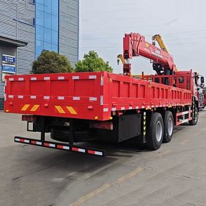 Camion-grue Sinotruk Mate 6*4, 14T, flèche à 5 sections pour la construction de ponts routiers, levage et transport - Product Image 6
