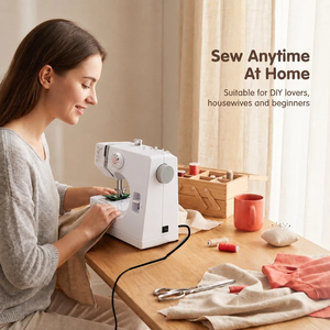 Máquina de Coser Doméstica Multiusos Compacta UFR-725 con Logotipo Personalizado, Venta Caliente, con Puntada Overlock para Coser Prendas - Product Image 6