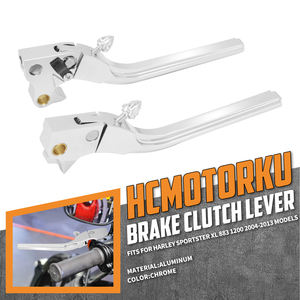 Levier d'embrayage et de frein gauche et droit pour moto Harley Sportster XL 1200 883 72 48 <span class=keywords><strong>Forty</strong></span> <span class=keywords><strong>Eight</strong></span> Roadster Superlow Custom 2004-2013 - Product Image 2