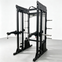 Appareil de musculation multifonctionnel tout-en-un en acier Q235 : Smith Machine et Power Rack