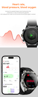 Reloj Inteligente Amoled 2025 H19 con Tarjeta SIM, Videollamadas HD, Frecuencia Cardíaca, Pantalla de 1.95 Pulgadas, Cámara Giratoria, 1990mA, 4G