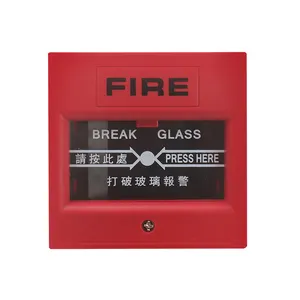 Door Release Glass Break Alarm Button Break Glass Fire Emergency Exit Door Release Button For Access Control System EB01