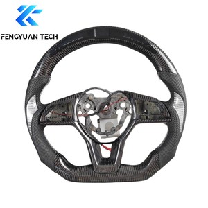 Volante de Fibra de Carbono con Calefacción y Pantalla LED, Forrado en Cuero, para Nissan Sylphy, Sentra, Altima, Teana 2019, 2020, 2021, <span class=keywords><strong>2022</strong></span>, 2023, 2024 - Product Image 1