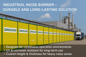 Tende Insonorizzanti in PVC per Cantieri Esterni Coperta Acustica Barriera Antirumore con Eccellente Isolamento - Product Image 6