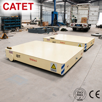 Chariot électrique sans rail de 20 tonnes, véhicule mobile à batterie lithium pour la logistique industrielle