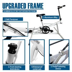 お気に入りの新デザイン屋外用2人乗りインフレータブル水上バイク（大人用、2つのアルミ合金フレーム付き） - Product Image 3