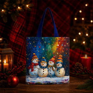 Sac fourre-tout en toile personnalisé, réutilisable, idéal pour les cadeaux de Noël – Promotion exceptionnelle - Product Image 5
