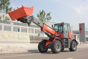 Cargadora de Ruedas Telescópica Compacta de 2.5 Toneladas ER2500T, Cargadora Multifunción para Agricultura y Construcción - Product Image 5