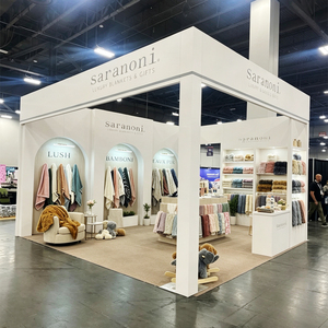Stand de Exhibición IZEXPO ABS FAIR de 10x20 pies, Autoensamblable, Sin <span class=keywords><strong>Herramientas</strong></span>, Fácil Montaje en 30 Minutos, Fabricación de Stands de Exhibición - Product Image 1