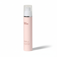 100ml bouteille d'émulsion en plastique verte pp Essence conteneur emballage cosmétique personnalisé