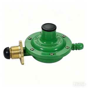 Manomètre de régulateur de gaz Peakgas en zinc vert/bleu pour usage domestique, restaurant et industriel (Modèle - Product Image 2
