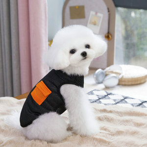 Moda bolsillo transpirable fino Mest perro chaleco venta al por mayor ropa para mascotas nuevo diseñador Primavera Verano perro y gato ropa - Product Image 5
