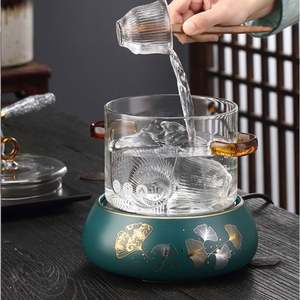 Marmite en verre borosilicate de haute qualité, grande capacité, transparente, pour cuisinière électrique et vitrocéramique, pour soupes et bouillons, vente en gros - Product Image 4