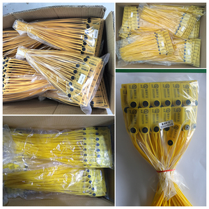 <span class=keywords><strong>Camion</strong></span> inviolable jetable, pétrolier avec joints en plastique de type traction de 400mm verrouillant les joints de sécurité en plastique détachables à la main - Product Image 5