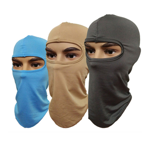 Cagoule de ski et de cyclisme coupe-vent en polyester et soie pour activités sportives en extérieur, protection solaire intégrale - Product Image 2