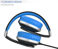 Écouteurs pour enfants, casque pliable réglable sur l'oreille avec 3.5mm, pour filles, garçons et adolescents