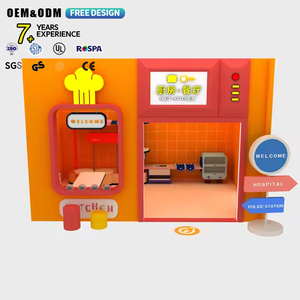 Equipo de Juegos Interactivo para Niños, Área de Juegos Interior, Ciudad de Aventuras Infantil, para Gimnasios Escolares - Product Image 2