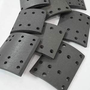 Doublure de <span class=keywords><strong>frein</strong></span> sans amiante <span class=keywords><strong>206</strong></span>*220 pour <span class=keywords><strong>tambour</strong></span> de <span class=keywords><strong>frein</strong></span> SAF BPW220, pièces de rechange pour essieu de remorque et camion commercial - Product Image 6