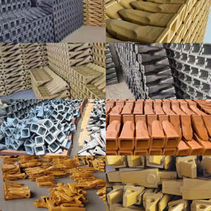 Doosan เครื่องขุด DX280 300 290 320 330 340 350 360 370ถังฟันรากฟันถังที่นั่งฟันด้านข้าง - Product Image 6