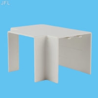 Accessoires de gaine de câbles en PVC certifiés CE en gros de Chine, conduits en plastique ignifuges solides, accessoires de conduits, supports de câbles, conduits de câblage